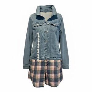 Blue Denim Duster/Dress